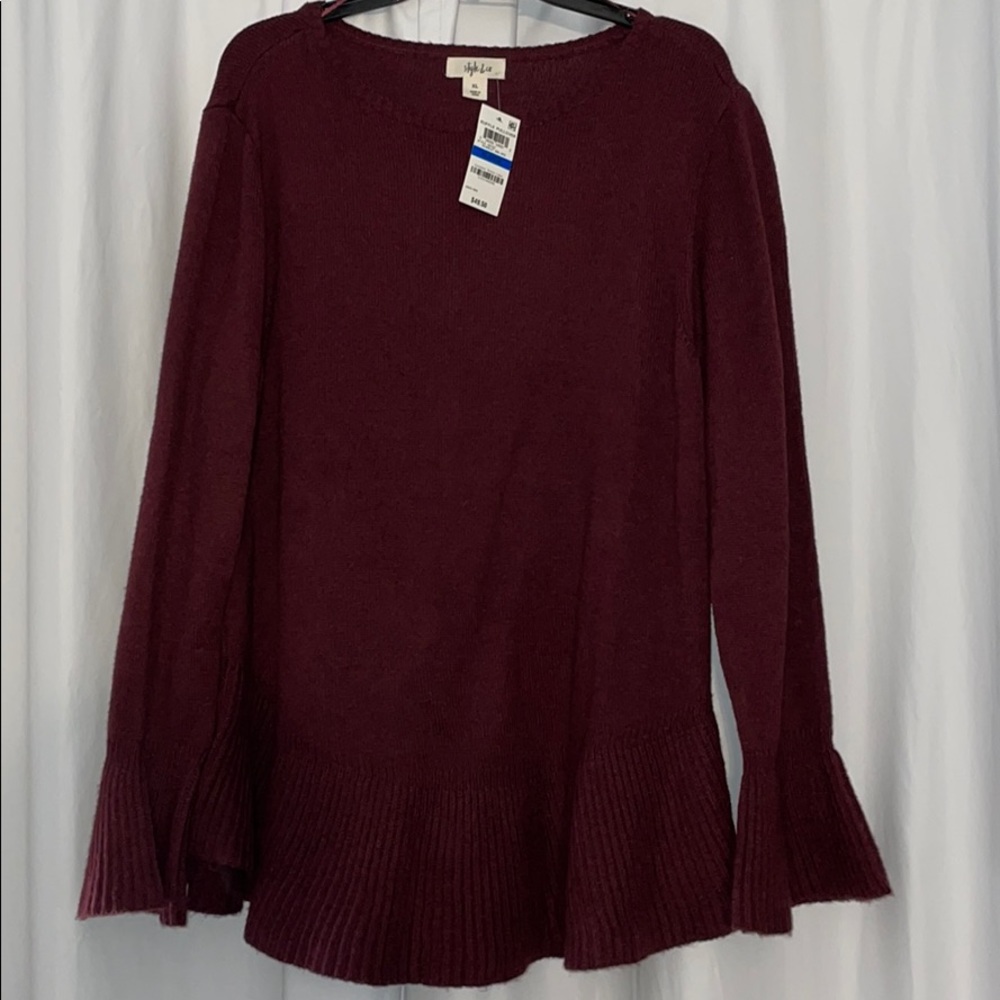Ruffle Pullover